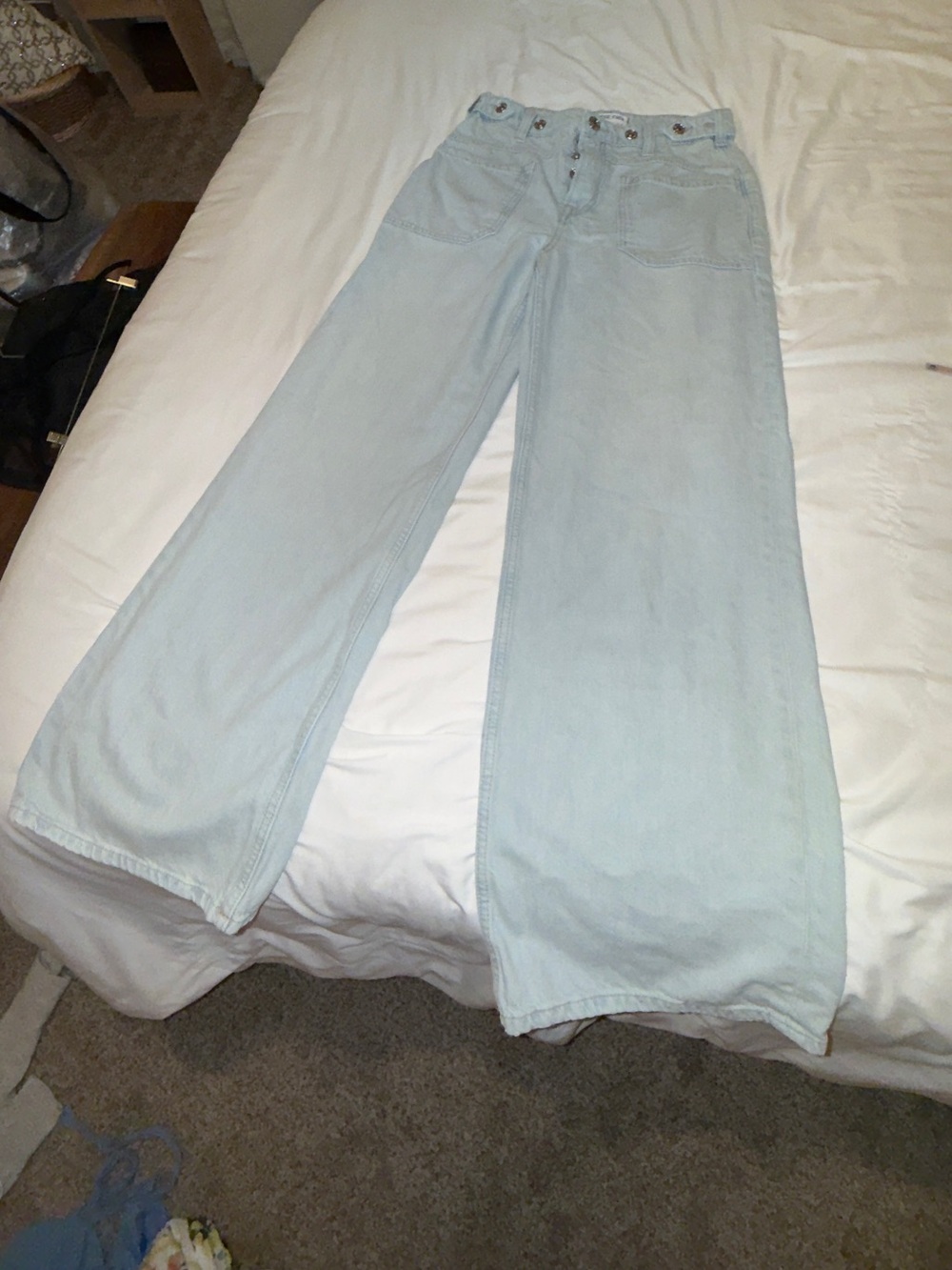 We The Free Palmer Cuffed Baggy Jeans